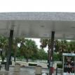 gas station Canopy pressure cleaning
