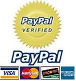 PayPal, Visa, Master Card, Discovey, American Express