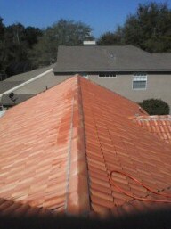 Tile barrel roof cleaning Orlando Florida